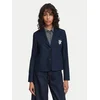 Tommy Hilfiger Suknjič Dressing WW0WW50146 Mornarsko modra Regular Fit