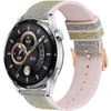 BStrap Glitter pašček za Garmin Venu 2 Plus, silver yellow