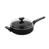 NOIS Tradicionalna ponev s pokrovom 26 cm Salto Silver z nelepljivo prevleko NOIS