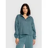 Volcom Stone Soft Quarter Half-Zip Fleece Sweater emerald green