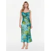 Guess Vsakodnevna obleka Akilina W3GK85 WD8G2 Modra Regular Fit