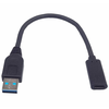 PremiumCord Adapter USB 3.0 A/single - USB-C/single, USB 3.2 GEN2, 3A, 20cm