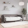 Dnevni krevet smeđesivi 90 x 200 cm od tkanine