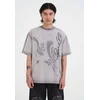 Ed Hardy Majica Eagles In Attack siva