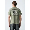 Alpha Industries kratka majica moška bombažna Noseart Backprint
