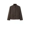 MANGO Blazer LEO rjava