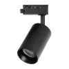 Spot svetiljka za 1-fazni šinski sistem PIPE 1xGU10/10W/230V crna