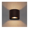 Brilagi - LED spoljašnje zidno svetlo RONDO LED/6W/230V braon IP54