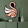 Wallity Ogledalo Ozgl527, 36x48 cm, Rose-gold