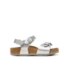 Birkenstock Sandali Rio As Flowers 1031702 S Srebrna