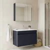 HANAH HOME Kupatilski ormarić sa umivaonikom i ogledalom (2 komada) Tivoli 85 695