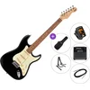 PSD Guitars STC-100 SET Black Električna gitara