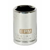 EPMAN KRATKI NASADNI KLJUČ 1/2'' 6-KOTNI KROMIRAN 15 MM
