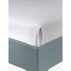 Čaršav saten 150x250 bela