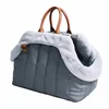 Nobby prenosna torba za pse Akil, temno siva - 40 x 20 x 25 cm