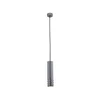 Klausen 111053 - Sivi luster na sajli DRILL 1xGU10/4W/230V