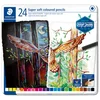 BOJE DRVENE 24BOJE METALNA KUTIJA SUPER SOFT DESIGN JOURNEY STAEDTLER 149C M24 * DO ISTEKA ZALIHA
