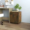 Vidaxl Omarica na kolesih 45x38x54 cm iverna plošča