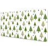 Decormat Podloga za pisalno mizo Triangular trees 100x50 cm