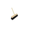 Enpro Metla Road broom, 340 x 120 mm, with 150 cm handle, 12 cm pile, black