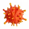 Korbi Lateksna maska za obraz - Oranžni virus