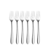 Vilica za sladico s srčkom 6 kosov v kompletu - Love Cutlery - 116605