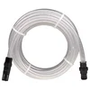 Vidaxl Sesalna cev s PVC priključki prozorna 1 10 m PVC