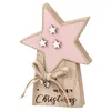 Festa pinky novogodišnja dekoracija zvezda roze 15cm ( 751859 )