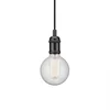 Nordlux - Napajajući kabl AVRA 1xE27/60W/230V crna