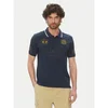 La Martina Polo majica Achille MAPG30 PK097 Mornarsko modra Regular Fit