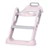 Chipolino WC sedež z lestvijo Flippy Pink