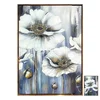 StaRDEČo Slika na platnu Beli cvet 50x70cm/v okvirju/več vzorcev/platno