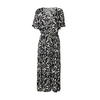 ONLY Obleka HALIA ecru / črna