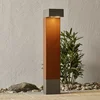 BEGA 84498 LED svetilka za poti, srebrna, kotna glava - Sodobni - rjava, srebrna - Les
