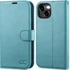 Infostyle OCASE preklopna torbica za iPhone 15 Pro - svetlo modra