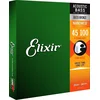 Elixir 14502 Anti-Rust NanoWeb Coated Acoustic Bass Strings 45-100