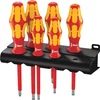 WERA Set šrafcigera Kraftform Plus serije 100 + stalak 6 /1ada 05006145001 crveni