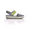 CROCS Sandale za dečake Bayaband 205400-025, Sivo-zelene