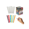 Tabla krede 36 kos belih + barvnih 8cm v škatli 6x9x6cm
