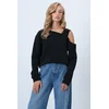 Trend Alacati Stili Ženska bluza Alc-X14574, Crna