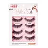 Umetne trepalnice Pompadour Multi x4 Kiss na traku