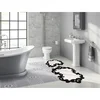 Lessentiel Maison Set 2 prostirke za kupatilo Crno-Beli