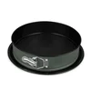 Okrogel razstavljiv model za torto s titanovo površino Matte Green 26cm 55609
