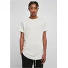Long T-shirt in the shape of light gray