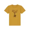 Life-Tree Majica Weltenbaum oker