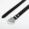 Pas HUMAN MADE Leather Buckle Belt Silver L