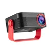 INF Prenosni domači projektor s 3D in WiFi, podpora 1080P, HDMI/USB/TF Black+Red, (5000093918)
