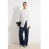 Trendyol Modest Ženska majica Tctss26Rt00001, Krem