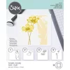 SIZZIX Plastična šablona - Rože 4 kosi
