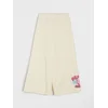 Sinsay - Wide leg donji deo trenerke od frotirskog pletiva - krem